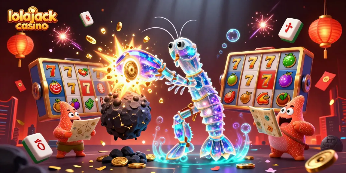 Engage in thrilling play at lolajack casino with a vibrant 3D casino adventure scene.